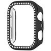 For Huawei Watch Fit 4 Pro Watch Case Rhinestone Decor Hollow Electroplating PC Watch Cover
