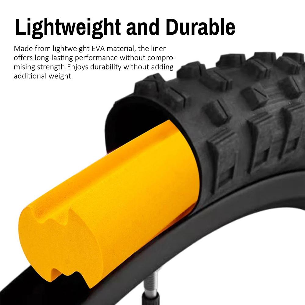 Mountain Bike Vacuum Tire Liner Explosion Proof Bicycle Tire Protective Pad Tubeless Tire Insert for MTB Mountain Bike