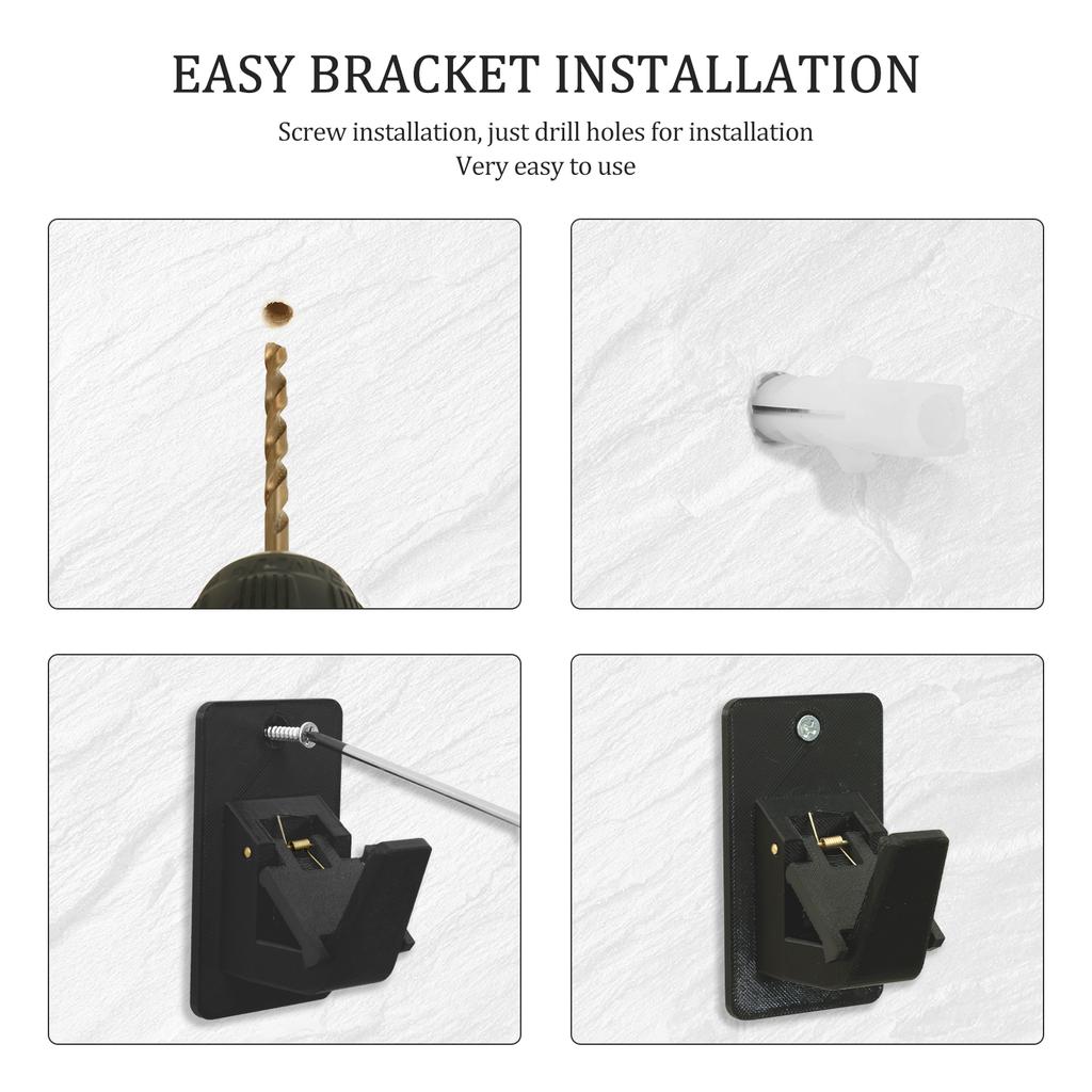 6/4 шт. Держатели для карниза Многоцелевой кронштейн для карниза Универсальные крючки для штанги для душа с винтами для ванной комнаты, спальни, гостиной