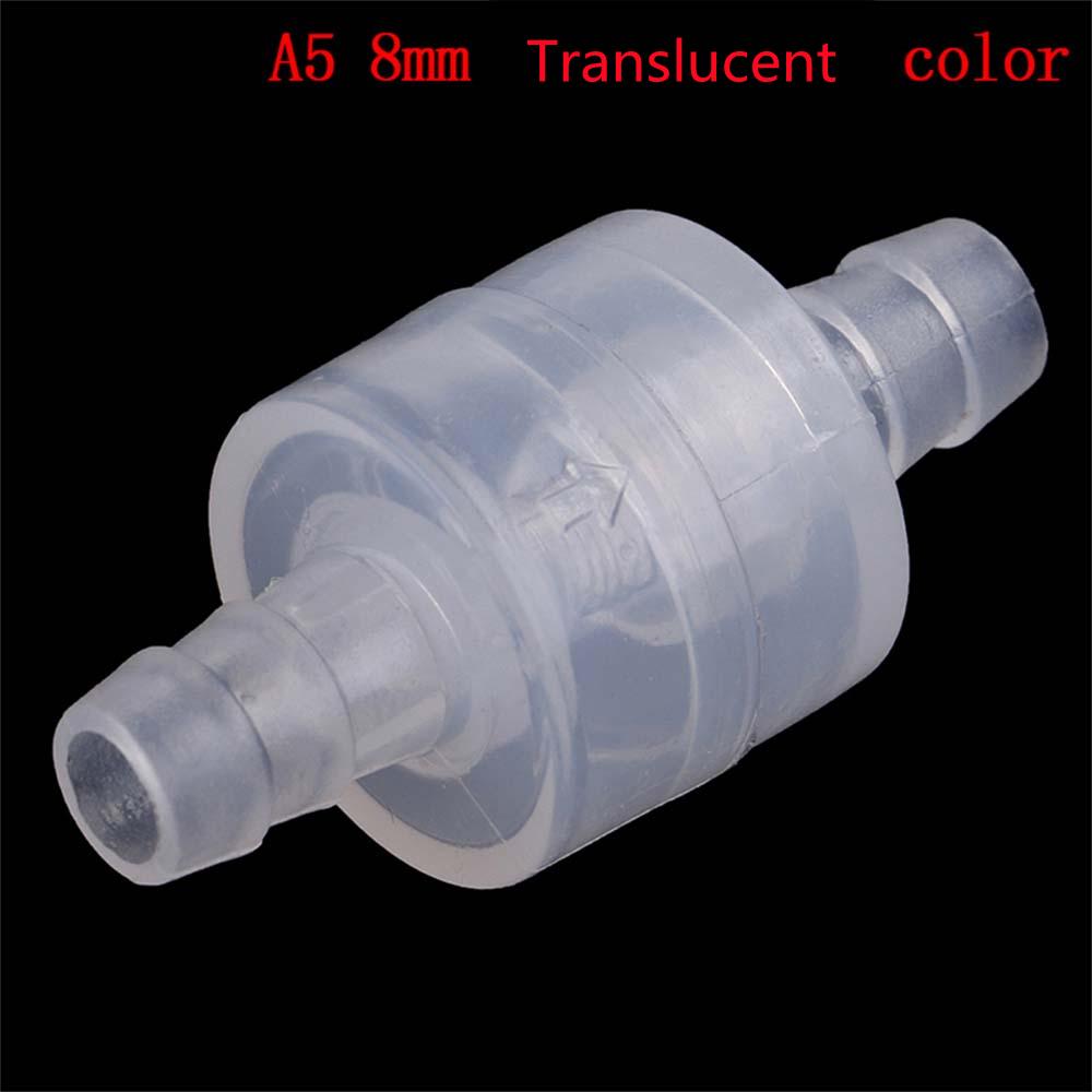 Water White 4mm / 6mm / 8mm / 12mm Non-Return Valves One-way Lnline Check Valve Water Stop Valve