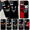 Scary Smile Skeleton Devil Case For Realme 9 8 Pro 8i 9i GT Master GT Neo 2 3 Cover For OnePlus 9 Pro 10 Pro Nord2 9R