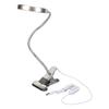 Magnifying Desk Lamp 3 Color Mode 500LX Flexible Gooseneck Eye Protection Dimmable Clamp Magnifier