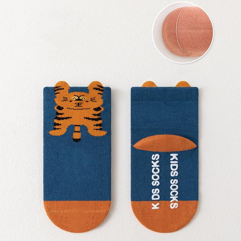 Newborn Plush Sock Autumn Winter Warm Kids Middle Tube Socks  Anti-Cold Baby Footwear Cute Cartoon Children Socks