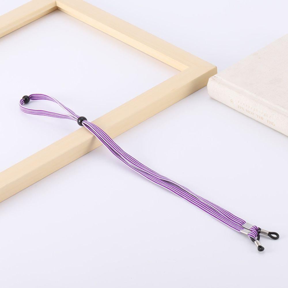 Прочная регулируемая цепочка для очков, спортивный шейный шнур, ремешок для очков, ремешок для очков, веревка для очков