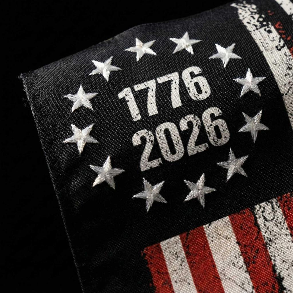 Декоративный садовый флаг к 250-летию Соединенных Штатов