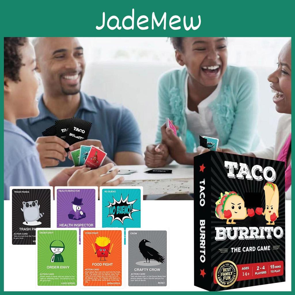 Vs Burrito Taco Board Настольные игры для детей 68 812 Вверх Веселые карточные игры для детей и семей Семейный игровой вечер