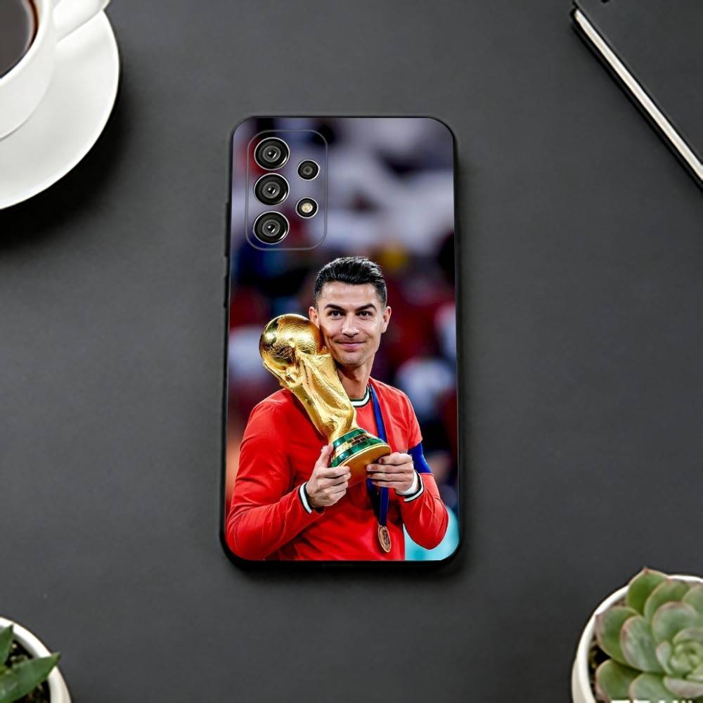 R-Ronaldo Крутой CR7 футбольный Чехол для телефона Для Samsung S25,S24,S21,S22,S23,S30,Ultra,S20,Plus,Fe,Lite,Note,10,Черная крышка