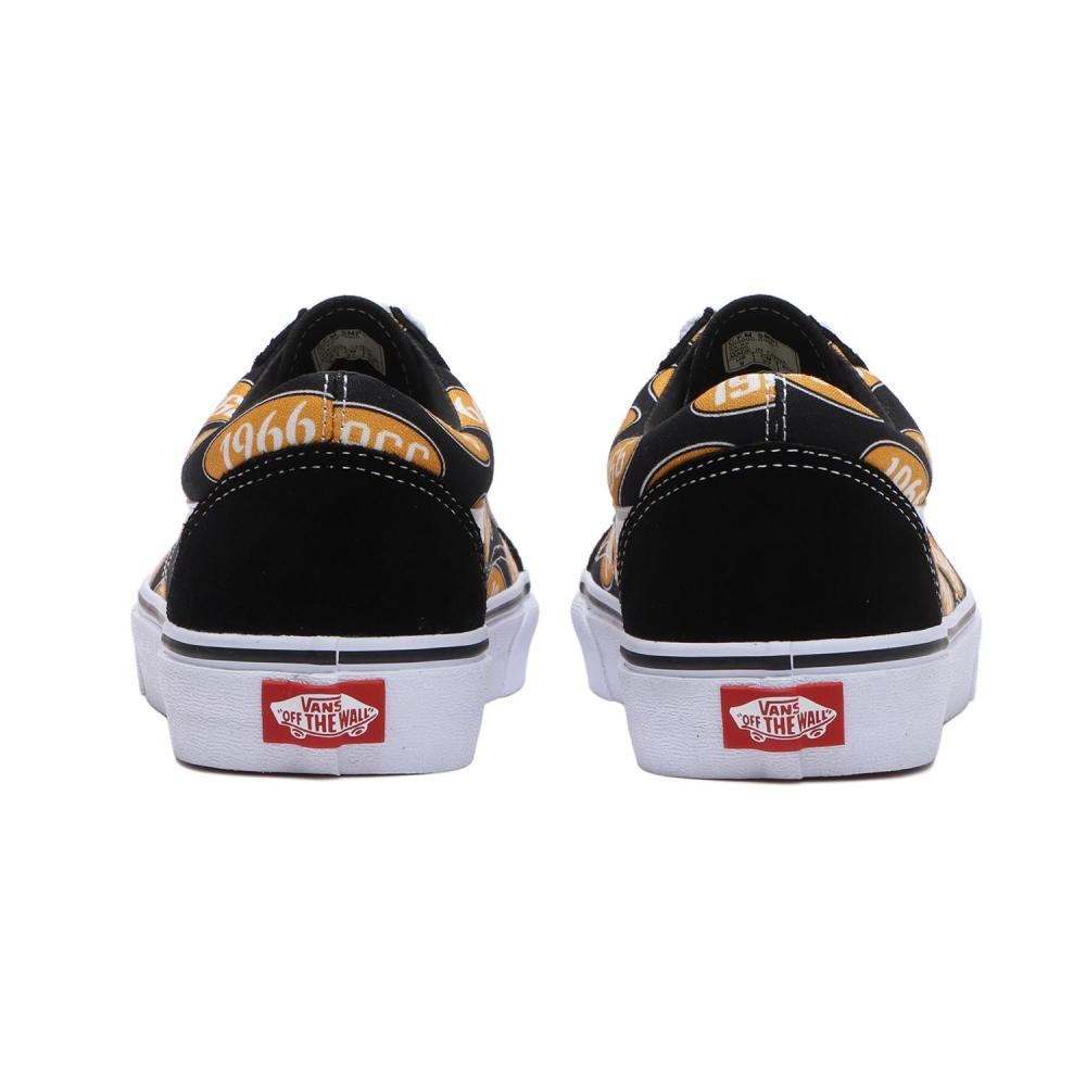 Vans Old Skool V36cf Черный Оранжевый