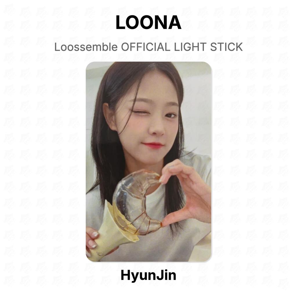 LOONA Официальный лайтстик Loossemble Официальная фотокарточка