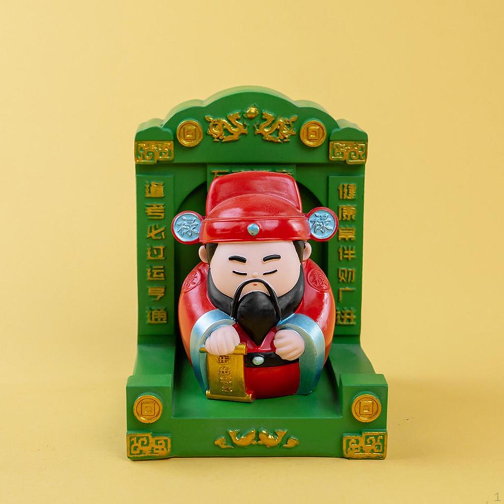 Китайская фигурка бога, миниатюрное украшение, настольное украшение на год, для вечеринок