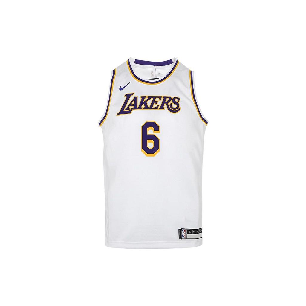 Nike Повседневный спортивный костюм Lakers Team James 6 Jersey Kids Sportswear Белый 3Z2B7BZ1P-LAK06