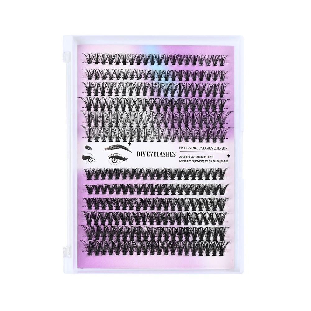 Wispy Style False Eyelashes Bond and Seal DIY Lash Extension Kit  Eye Lash Extension