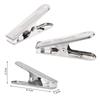 4Pcs/Set Clothes Clips Stainless Steel Clothespin Hanging Pins Clamps Home Pegs