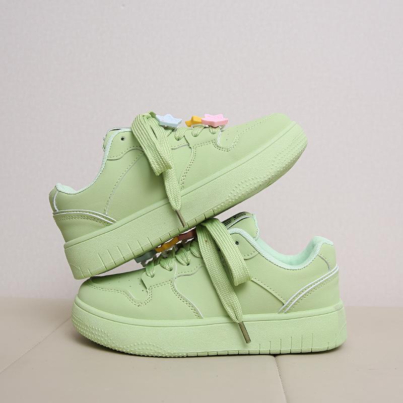 Уличные трендовые одиночные туфли 2024 года, осенние повседневные спортивные универсальные кроссовки для сноуборда, женские повседневные вулканизированные туфли цвета конфет, кроссовки