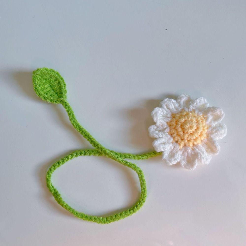 Strawberry Knitted Strawberry Pendant Wool Strawberry Keychain Charms Pagination Mark  Women