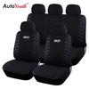 AUTOYOUTH 100% Looped Fabric Car Seat Covers Universal Fit Most Cars SUV Vehicles