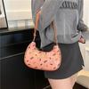 Korean Style Versatile Women's Shoulder Bag - Autumn/Winter Fashion Dumpling Print Bag