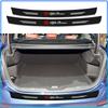 1pcs Carbon Fiber Car Trunk Rear Bumper Sticker Guard Plate Protector For Alfa Romeo 147 159 156 Giulietta Giulia Mito Spider Alpha Nheadrest