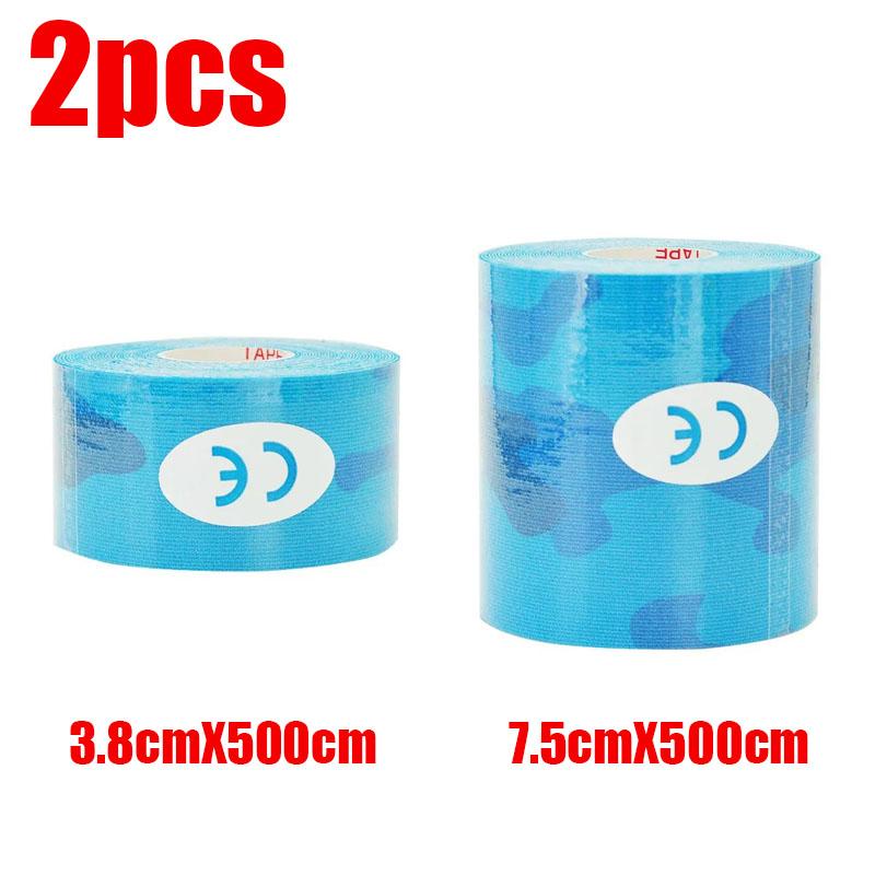 Waterproof Kinesiology Tape for Sports Muscle Recovery Pain Relief Athletic Bandage Tennis Gym Protector Strapping