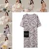 Summer Lady Sleepwear With Milk Silk Fabric For Home Lounge And Sleep Comfort