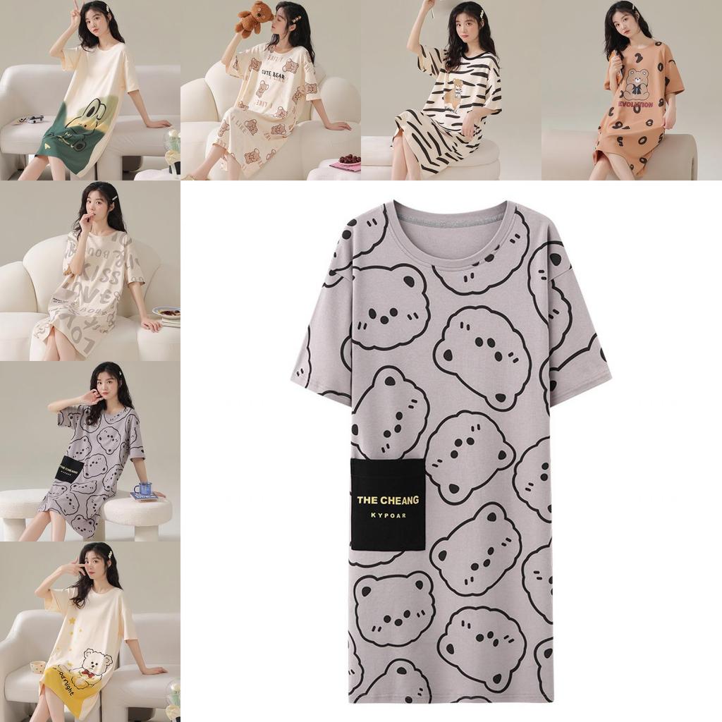 Summer Lady Sleepwear With Milk Silk Fabric For Home Lounge And Sleep Comfort