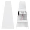 Modern Minimalist Up and Down Wall Light Trapezoid LED Wall Lamp with Warm Light AC85?265V White