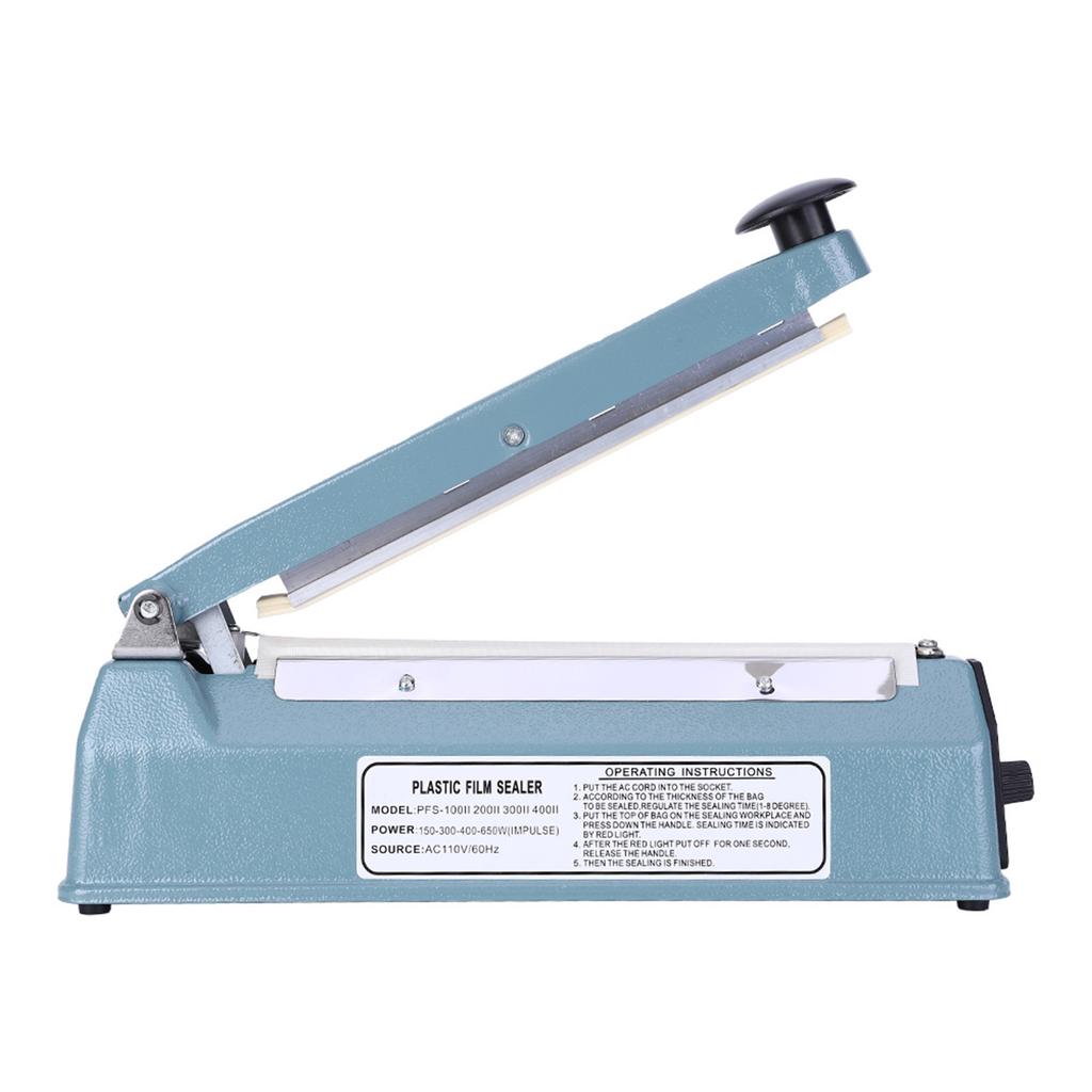 ПФС?200 300 Вт 8-дюймовый импульсный запайщик тепла Ручная запаечная машина Запайщик пластиковых упаковочных пакетов