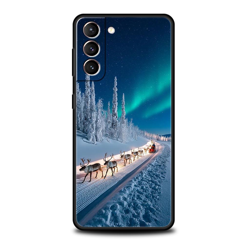 Чехол для телефона «Снежные пейзажи Антарктиды» для Samsung Galaxy S26 S25 S24 S23 S22 S20 Ultra S21 FE 5G S10 Plus, противоударный чехол из ТПУ