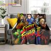 Последние Ретро Игры Street Fighter SF Мягкие Одеяла, Теплое Пледное Одеяло Удобное Одеяло для Пикника Кроватей Дивана Домашней Спальни