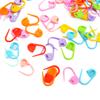 50pcs Mix Color Plastic Knitting Tools Locking Stitch Markers Crochet Latch Knitting Tools Needle Clip Hook