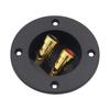 Square Pillar Speaker Cable Hole 48-75) Box Circle 2 Copper (install Wire Junction Acoustic Terminal Binding Post Support Amt