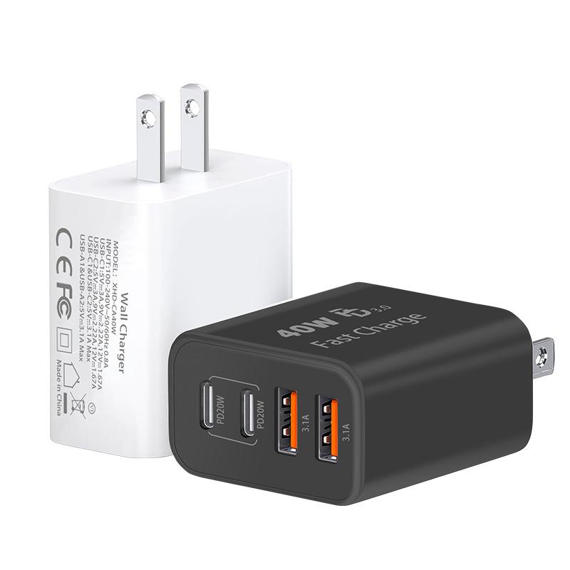 Pd 40w Европейские правила применяются к зарядному устройству Apple 15 Samsung Fast Charge 2c2a Fast Charge Head Сертификация CE