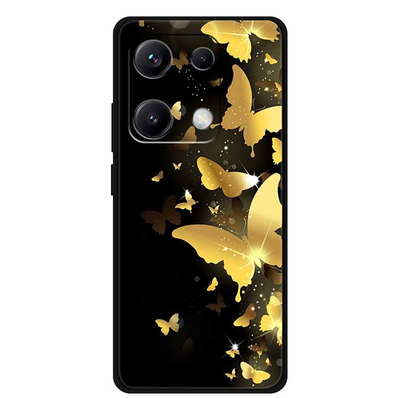 For Xiaomi Redmi Note 14S Case 2025 Soft Black TPU Phone Case Redmi Note 14S Silicone Back Cover For Redmi Note 14S 14 s Fundas