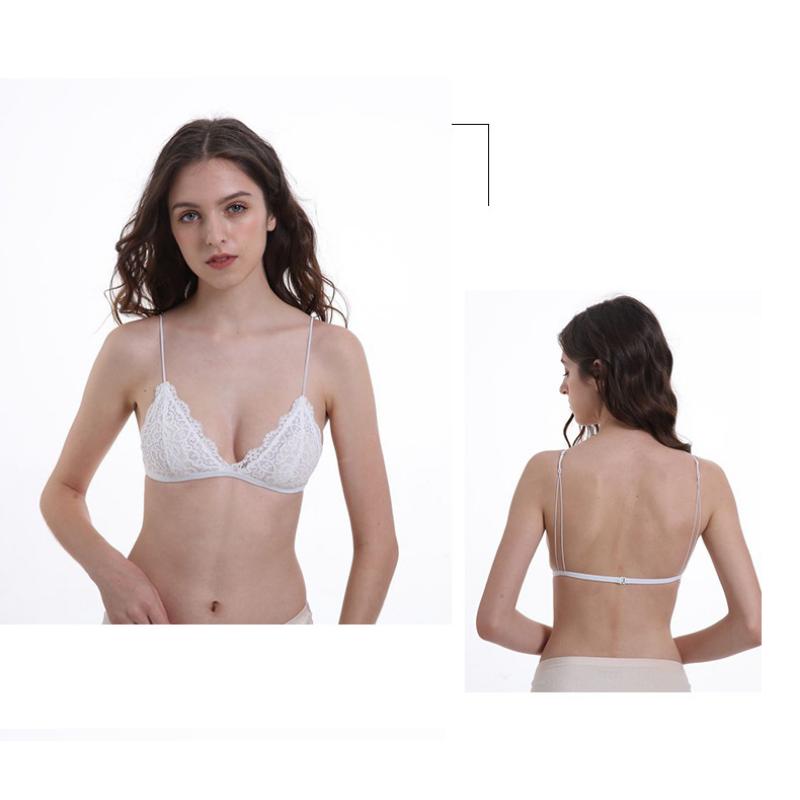 Новый сексуальный французский кружевной бюстгальтер без стального кольца в Европе и США, тонкое нижнее белье с защитой от ударов, женское