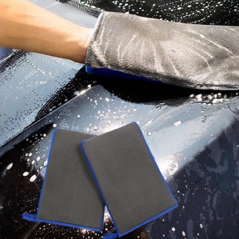 For Car Detailing Car Wash Gloves Reinforced Car Wash Gloves Thickened Mud Grinding Gloves Microfiber
