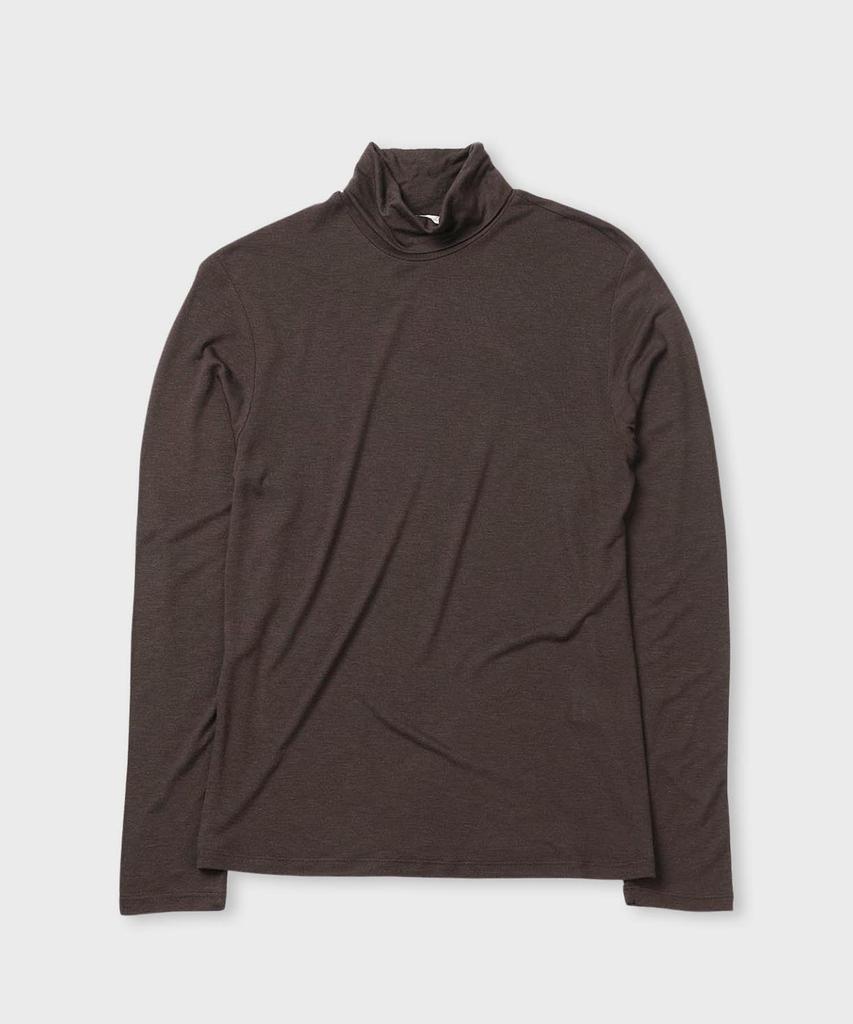 PANICALE Slim Fit Wool Blend Turtleneck T-Shirt [7 Colors] (Type B)