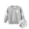 27kids Children's Plus Velvet Pullover Sweater - Spring 2024 New Collection