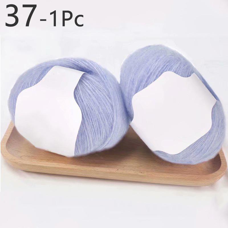 1 шт., 30 г, нить для вязания крючком из мохера для свитера, шарфа, пряжа для вязания, мягкая многоцветная пряжа для рукоделия «сделай сам»