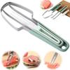Kitchen 3-in-1 Watermelon Popsicle Cutting Tool, Stainless Steel Fruit Clip, Digging Block, Multifunctional Household Fruit Divider