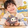 Large Capacity Vinyl Money Box Drop-resistant Unbreakable Saving Jar Cute Sheep Bank  Little Girls