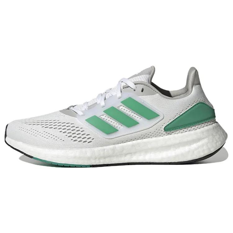Adidas PureBoost 22 'White Court Green' (Unisex) Cloud White / Court Green / Core Black Running Shoes HQ8588