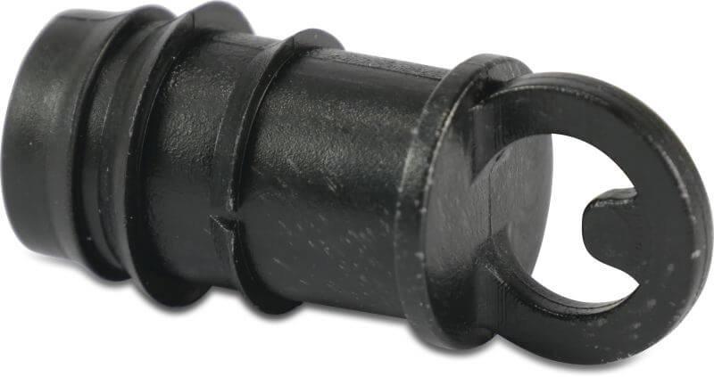 Korek Pom 20 Mm Karbowane 4Bar Czarny