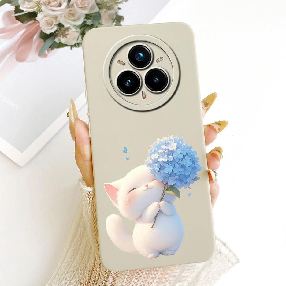 Чехол для Realme 14 Pro 5G RMX5056 Крутой Чехол с Рисунком Совы и Дракона Мягкий Силиконовый Чехол Для Realme 14 Pro Plus Realme14 Pro+ 5G Корпус