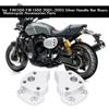 25 мм подставка для руля для Yamaha FJR1300 FJR 1300 2001-2005, серебряные подставки под руль, аксессуары для мотоциклов