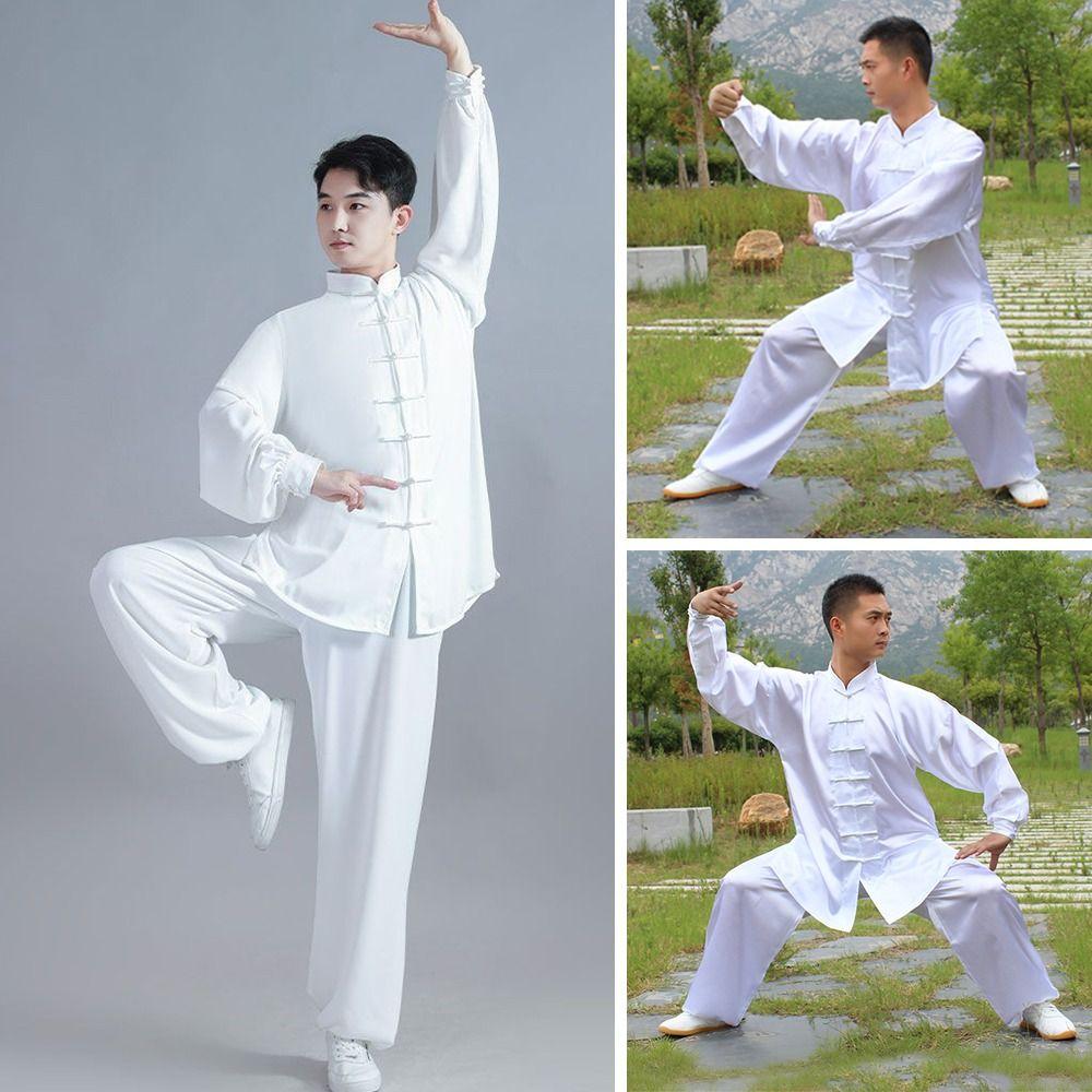 Chinese Tai Chi Uniform Taiji Taichi Performance Fashion Wushu Kung Fu Clothing  Practice
