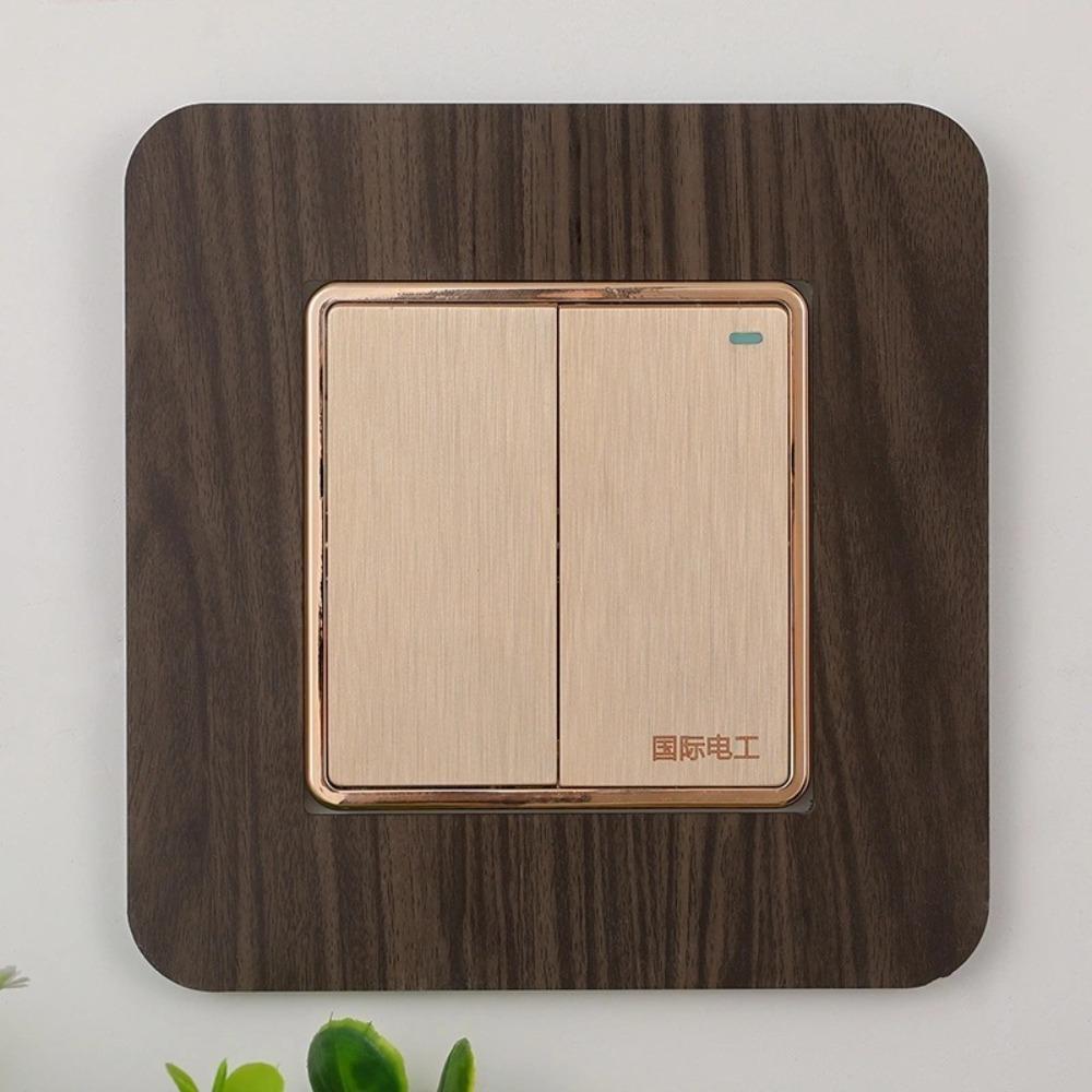 Dustproof Socket Frame Cover Anti-Dirty Acrylic Wall Decor Home Wall Renovation