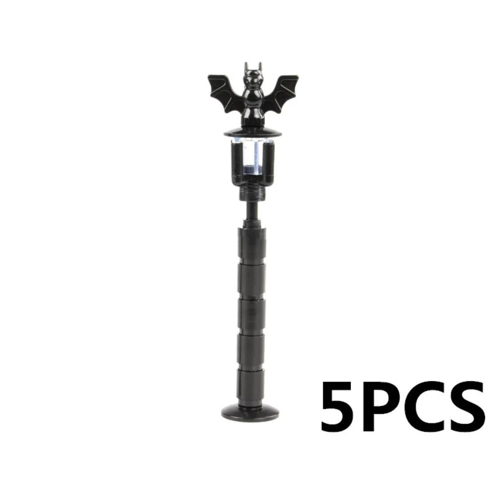 Хэллоуин Сцена Строительный Блок Фигурка MOC Кладбище Надгробие Змея Мышь Тыква Машина Летучая Мышь Уличный Фонарь Свеча Кирпичный Игрушка Подарок K023