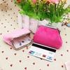 Women's Coin Purse Oil Wax  Leather Wallet 4 Inch Buckle Mini Wallet Coin Bag Lipstick Storage Bag Ladies ClutchBag