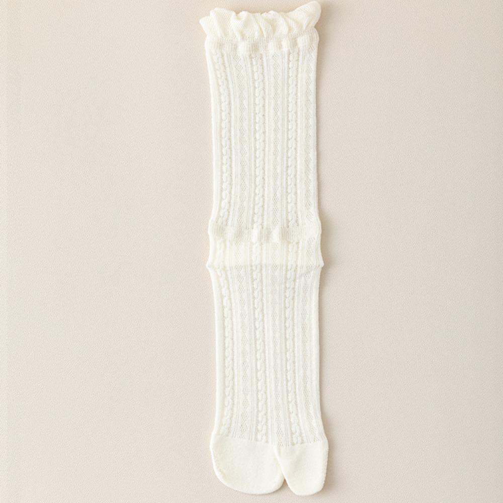 1Pair Thin Split Toe Socks Soft Breathable Mesh Socks Harajuku Style Japanese Tabi Sox Summer Woman