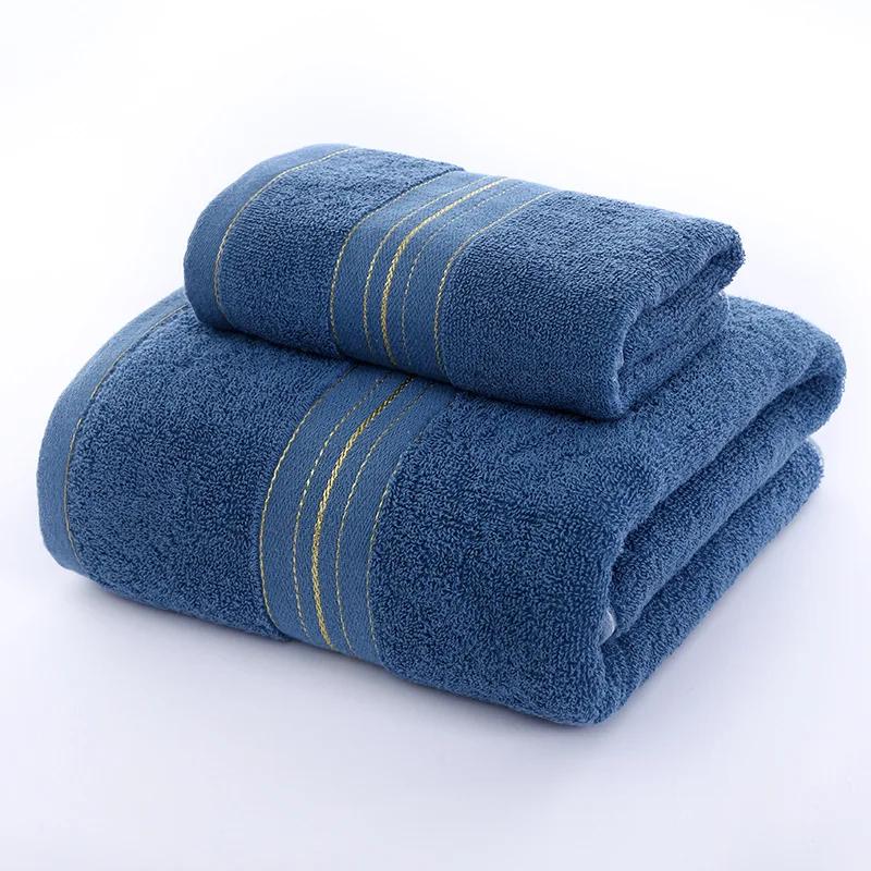 Hot Towel Thickened Bath Towels Bathroom Accessories Pure Cotton For Home & Garden Quick Absorbent Soft Spa Sauna Beach Hand